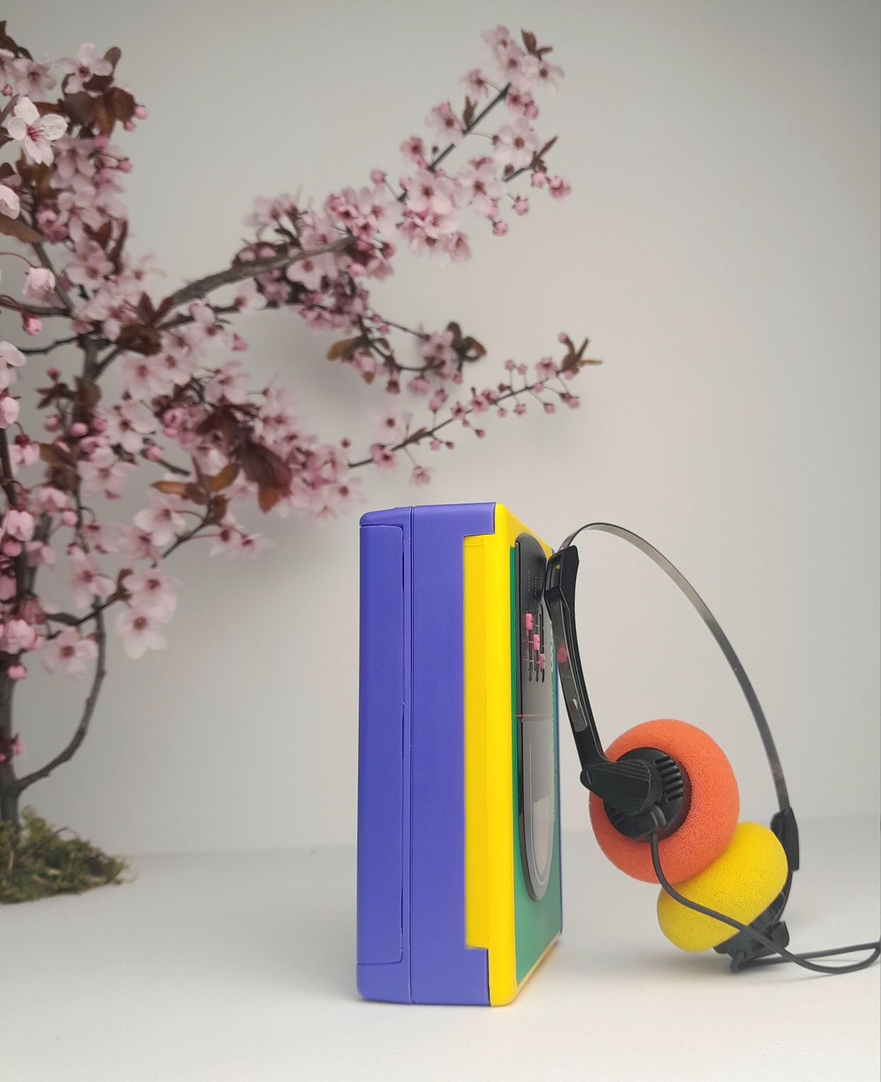 Walkman Sanyo MGP-28 Nowy / 1991r./ Serwis/ Memphis/ unikat
