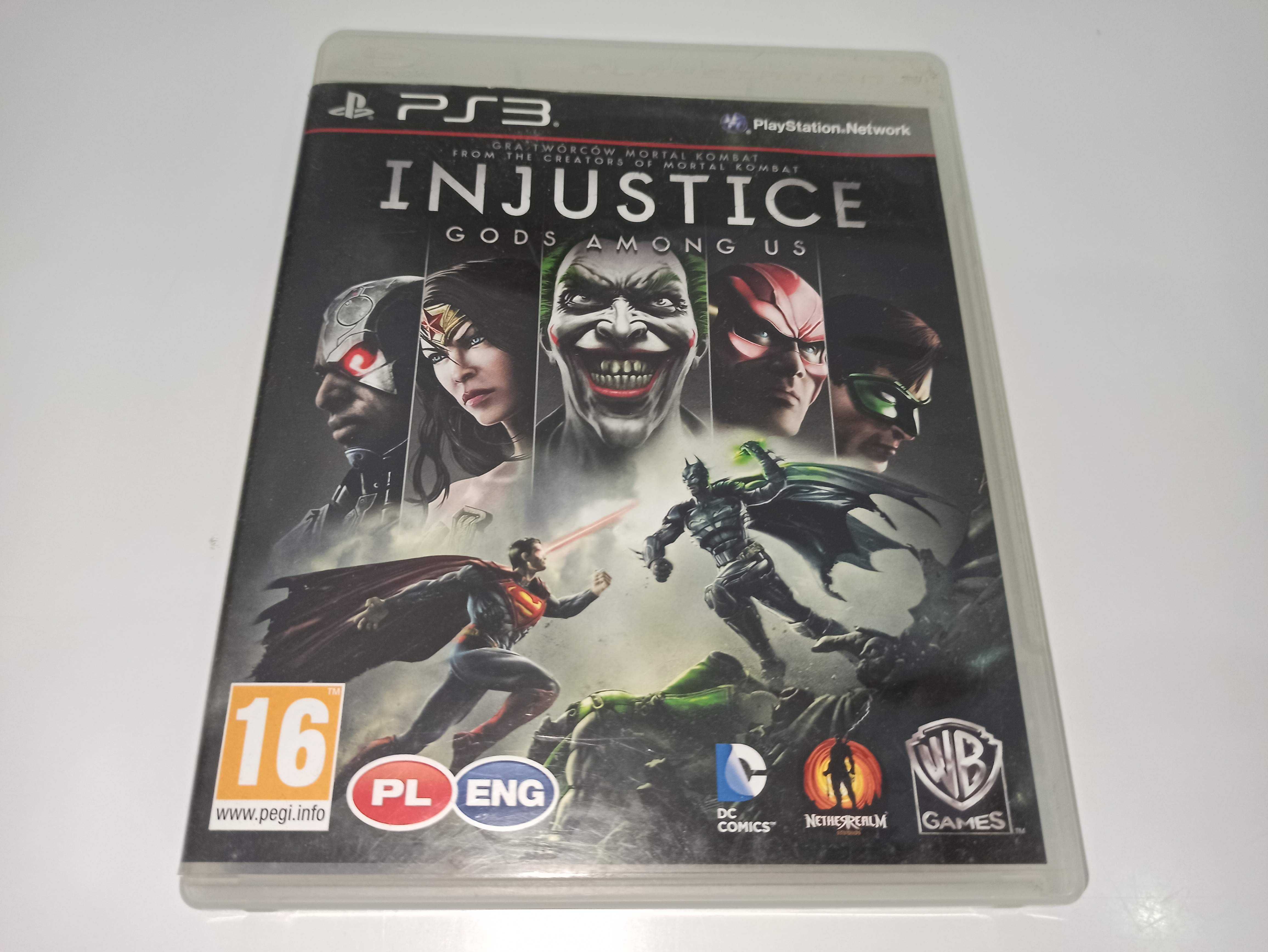 ps3 INJUSTICE PL kultowa bijatyka z superbohaterami