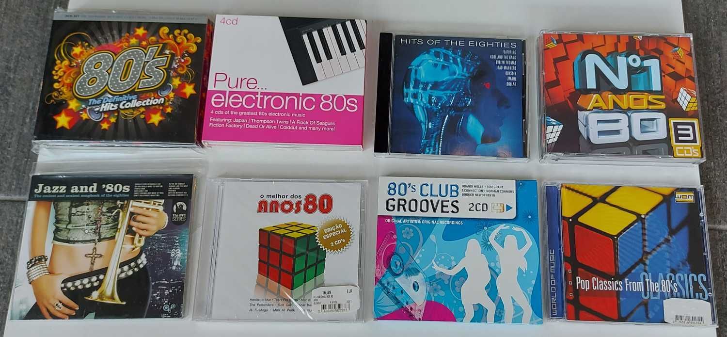 Coletâneas de música dos anos 80