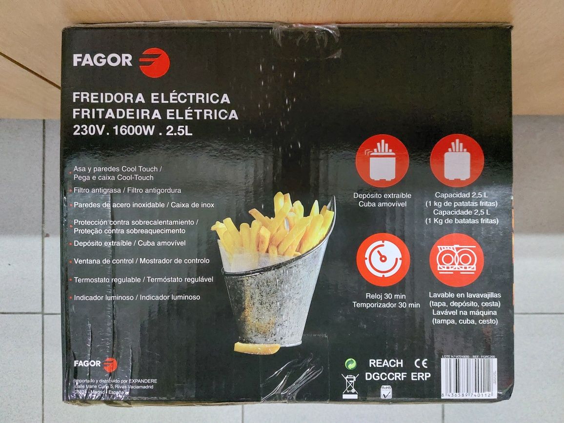 Fritadeira elétrica Fagor