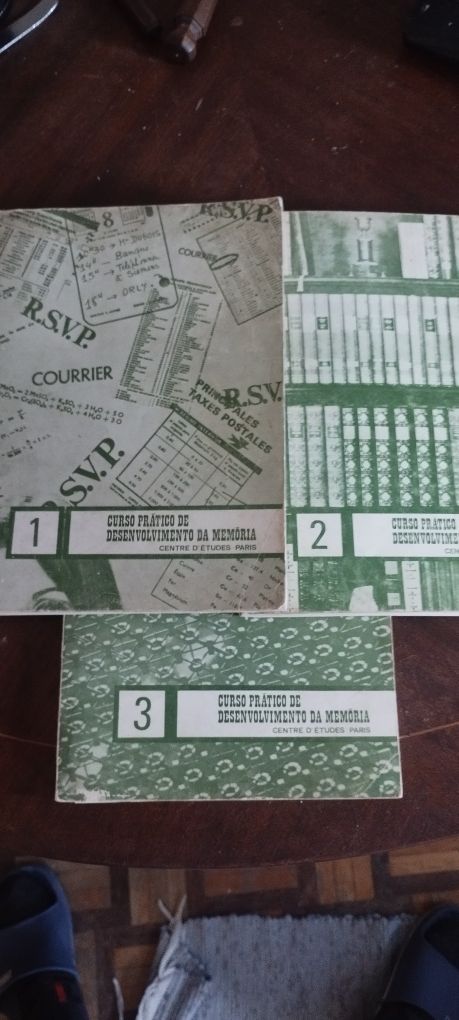 3 volumes curso prático de desenvolvimento da memória