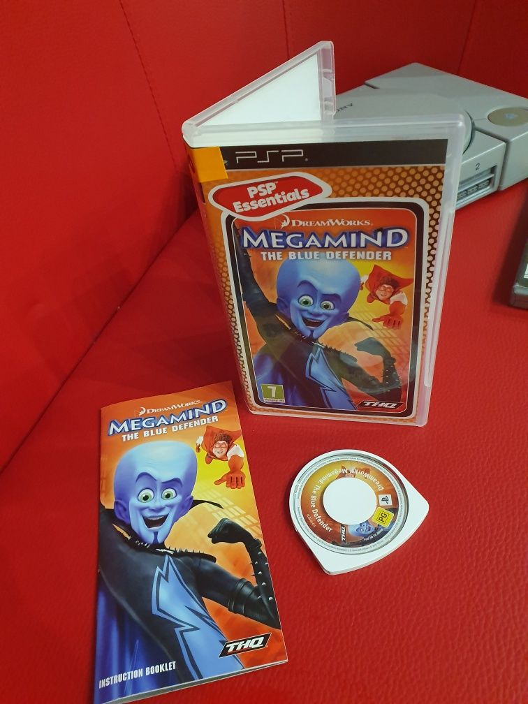 Gra gry psp portable Megamind The Blue Defender bdb stan