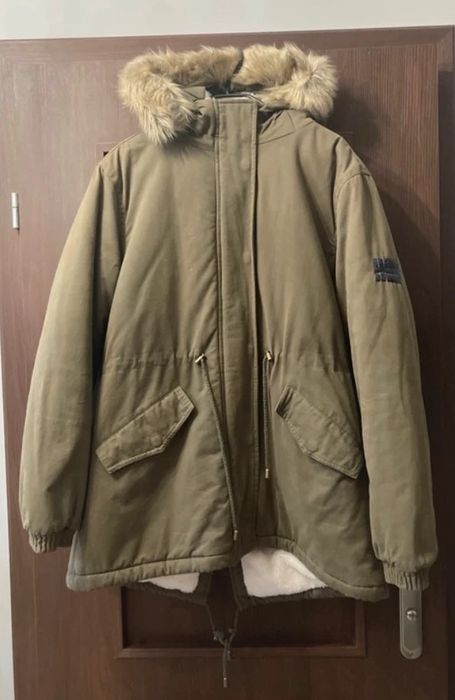 Kurtka parka zimowa damska