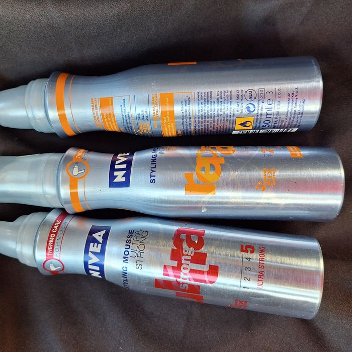 Pianka do włosów nivea zestaw