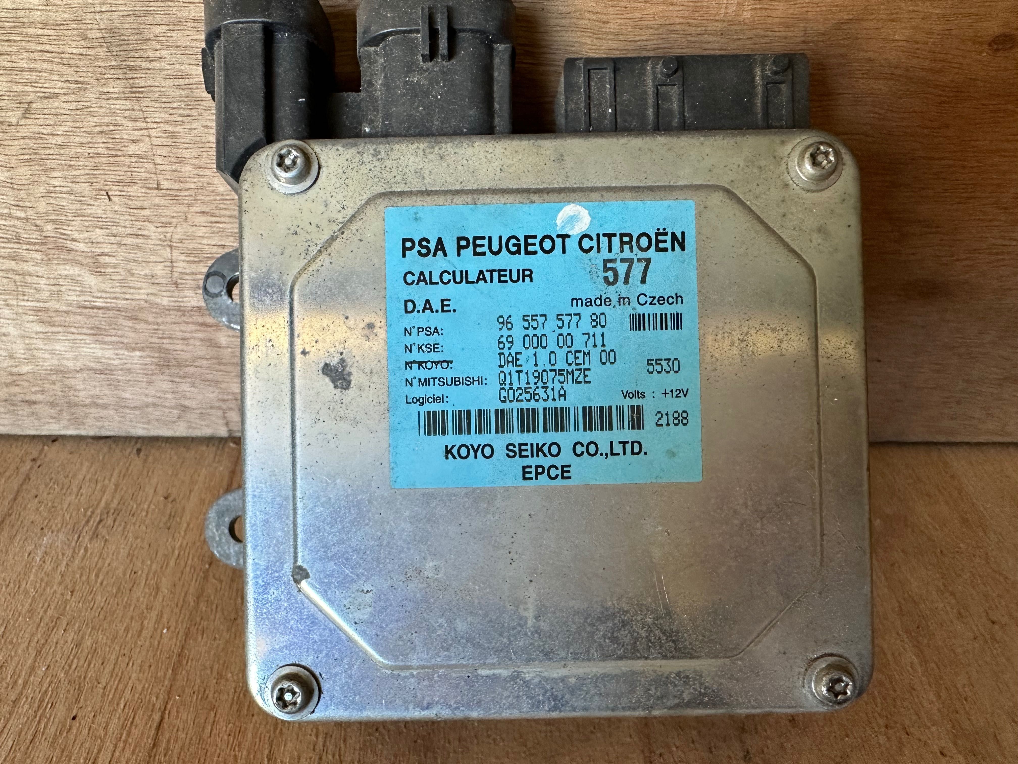 CENTRALINA DA DIREÇÃO ASSISTIDA CITROEN C3 FC FN 1.4 HDI 96577.57780