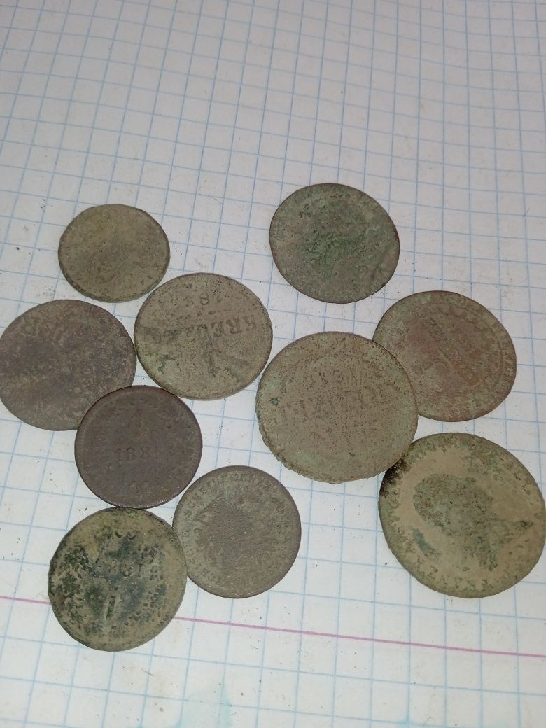 Монети Австрія,Польща,Німеччина.
