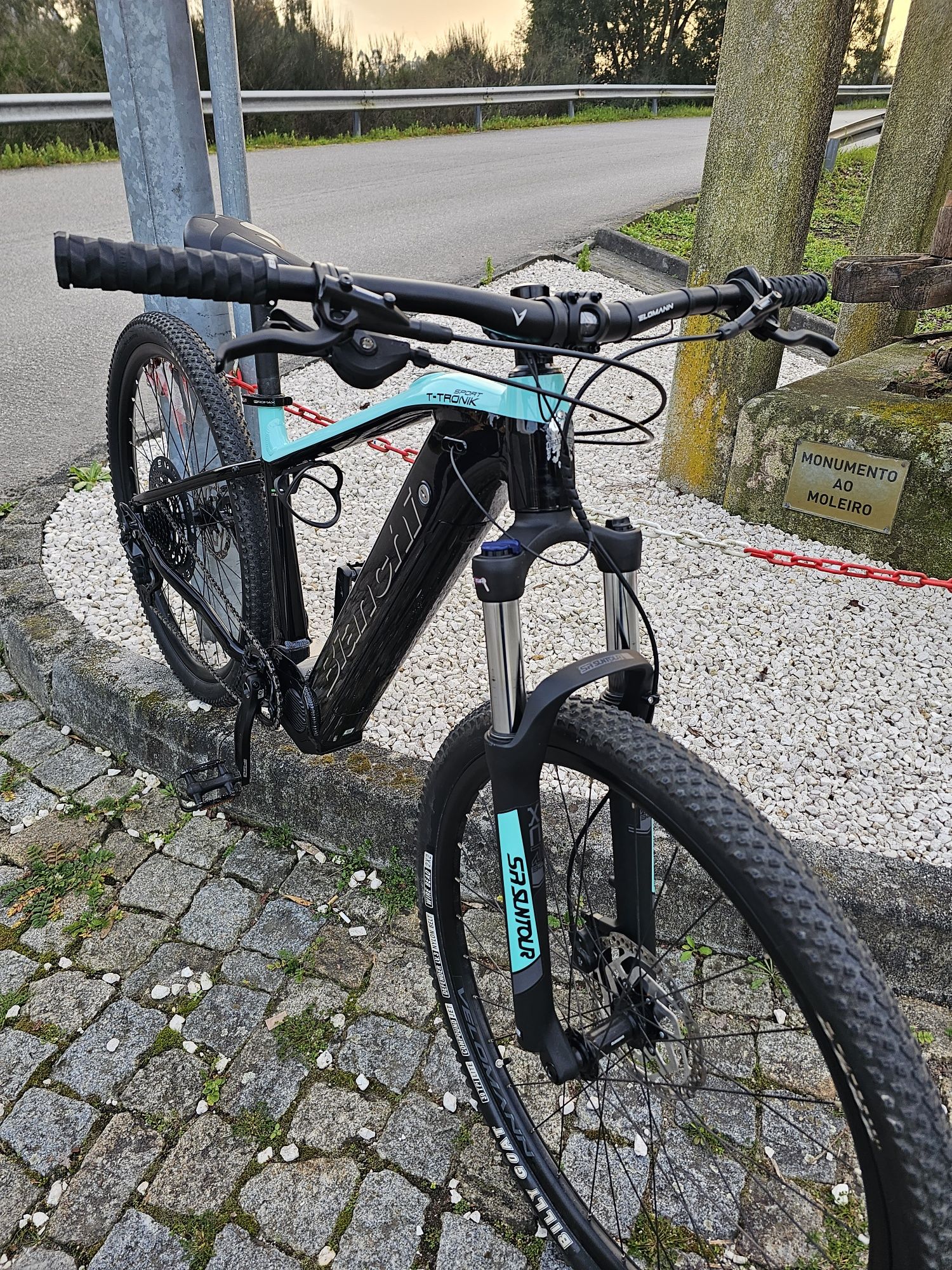 Bicicleta bianchi elétrica 300kms