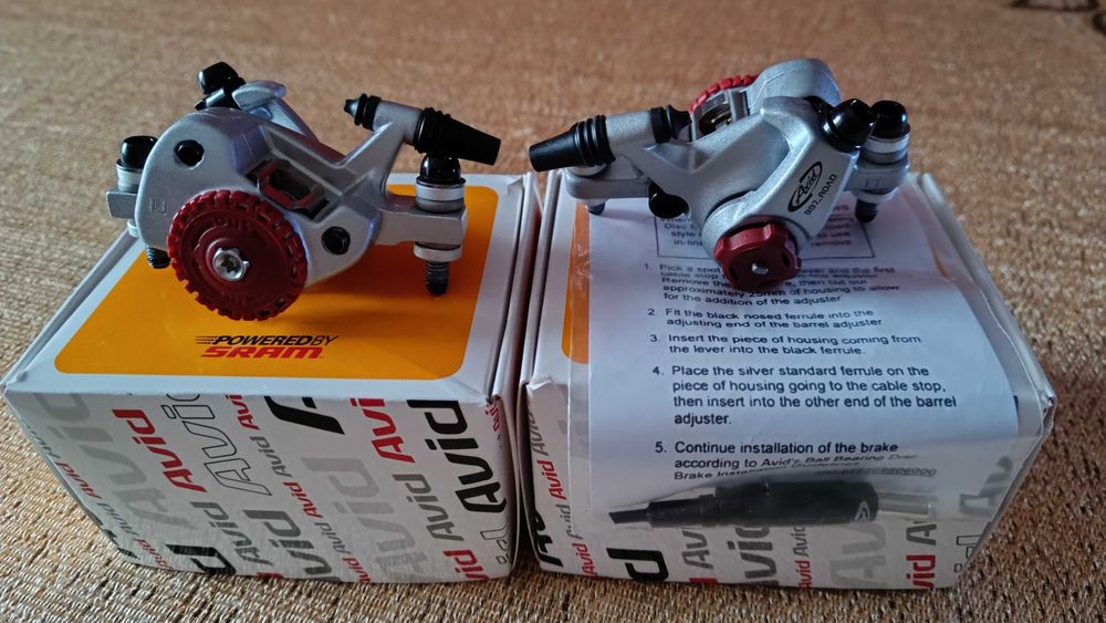 [NOWE] Zaciski hamulca tarczowego Avid BB7 Road