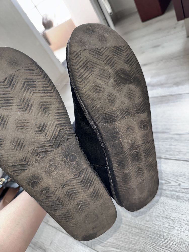 Czarne śniegowce w stylu ugg rozmiar 39