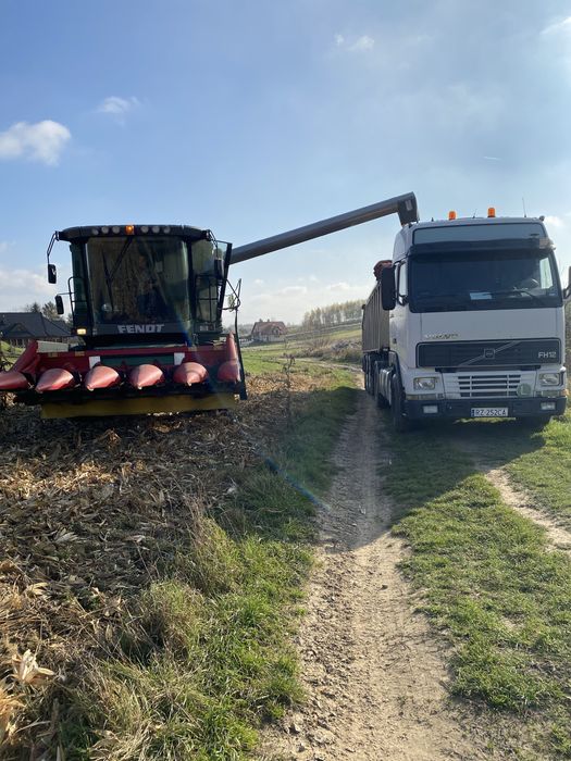 Zestaw wolwo fh 12 + naczepa wywrotka