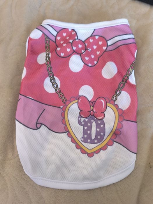 Футболка майка одежда для собак тварин собачки песика