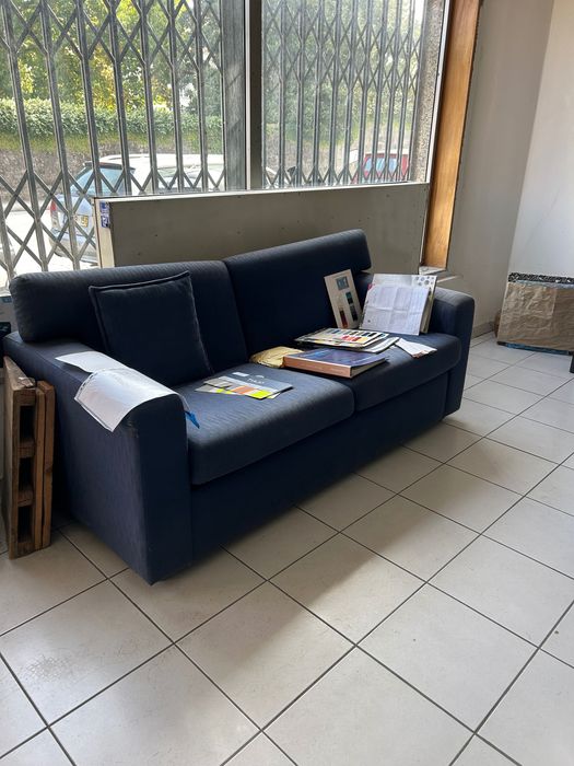 sofás ( 2 unidades em tecido )