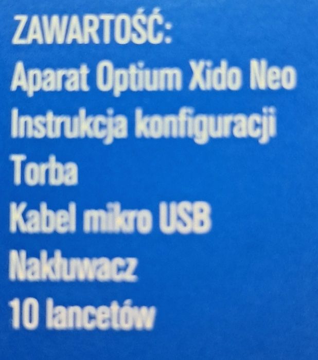 Glukometr Optium Xido Neo - fabrycznie nowy.