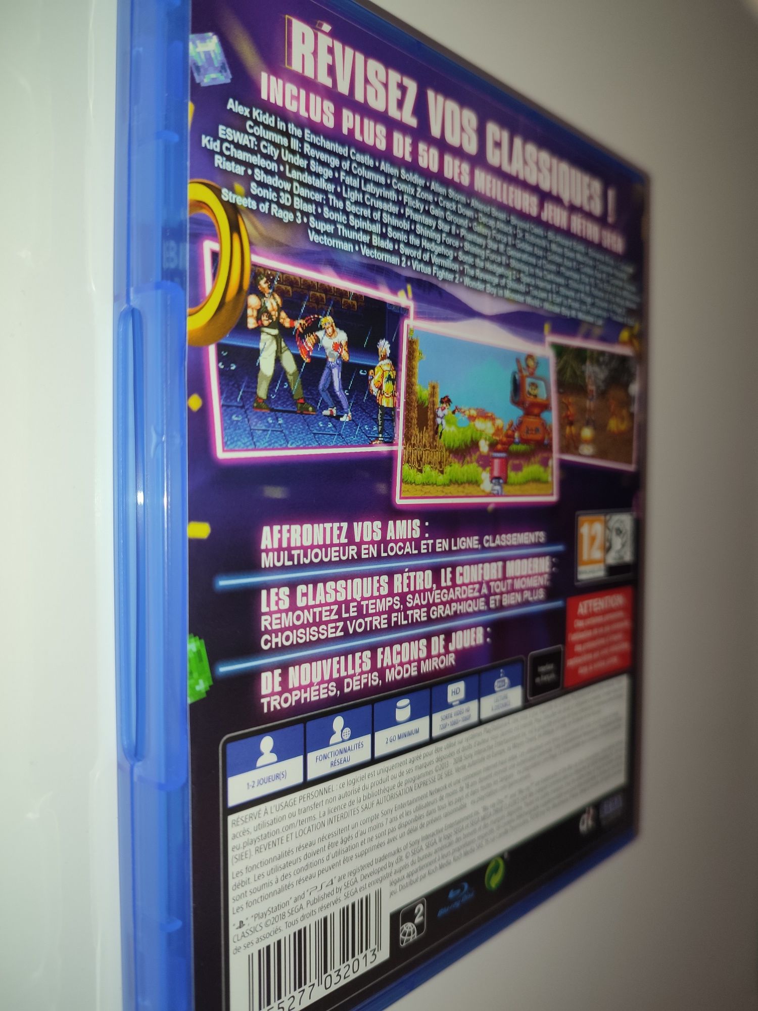 Gra Ps4 Sega Mega Drive Classics gry PlayStation 4 UFC Sonic Rayman GT