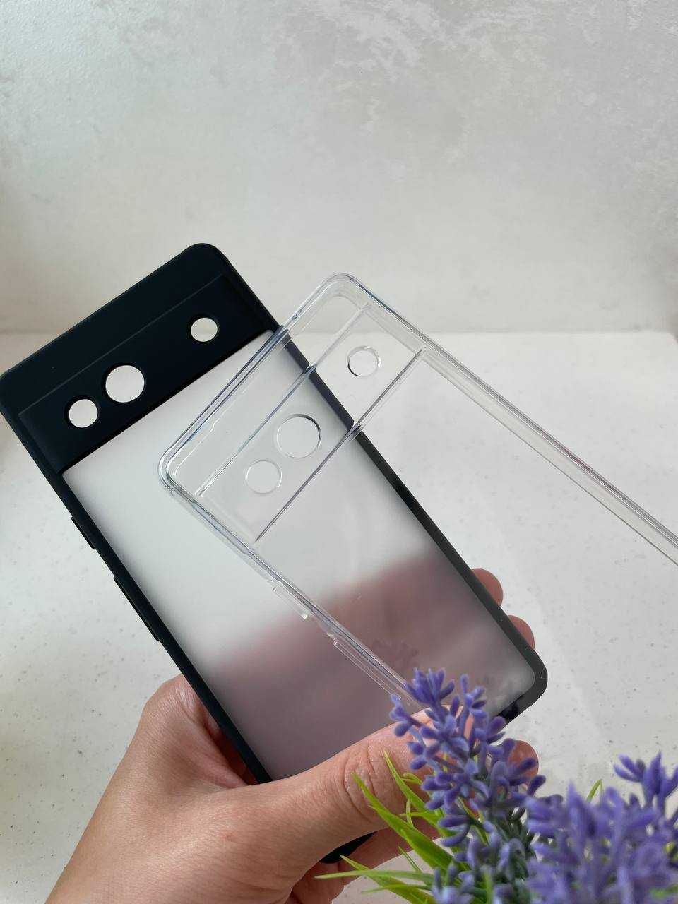 Противоударный чехол матовый Pixel 7A Матовий чохол