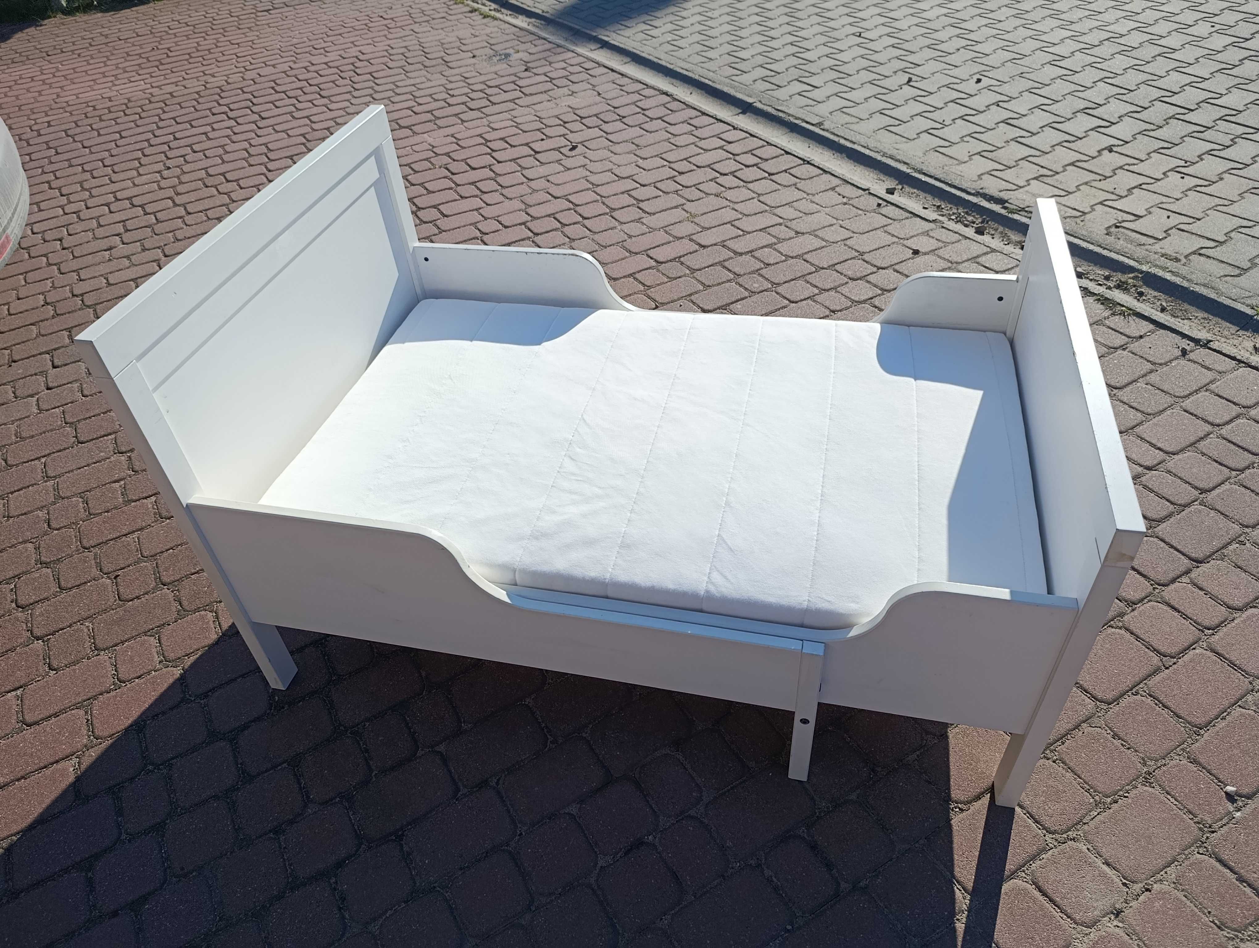 Łóżko IKEA SUNDVIK rozsuwane białe 80x200 cm bez materaca