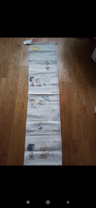 Naścienna miarka wzrostu Snoopy ZARA nowa z metką