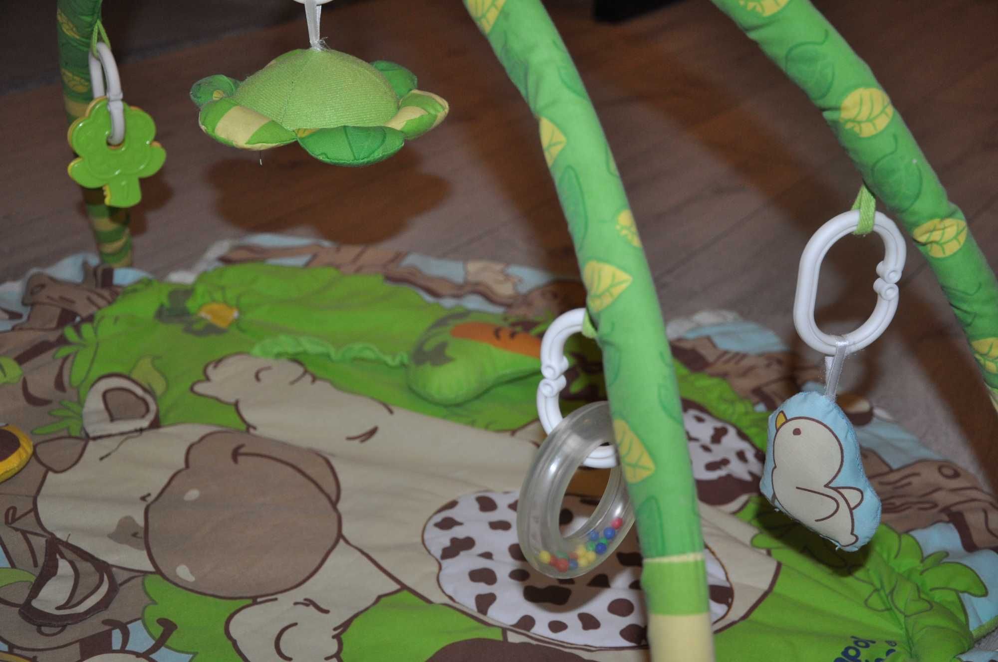 CANPOL babies Mata edukacyjna Wesoła Farma kojec kocyk święta 0m+