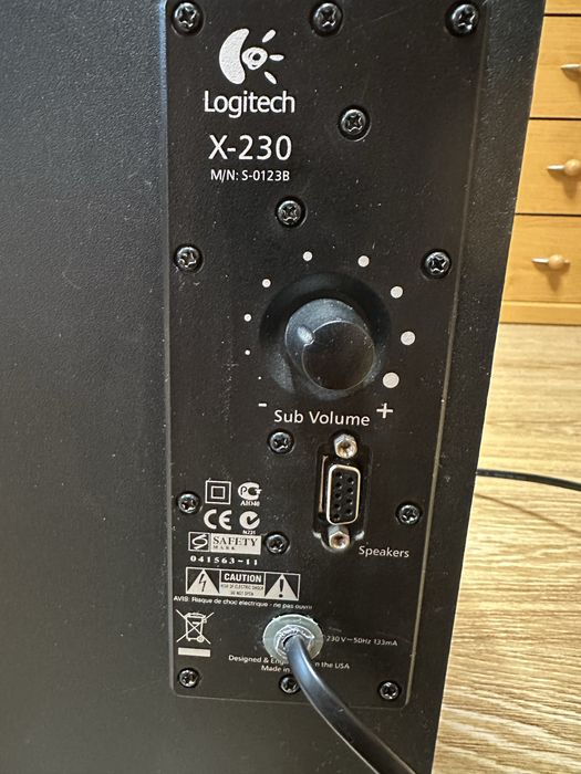 Компʼютерна акустика Logitech X-230 сабвуфер + 2 колонки