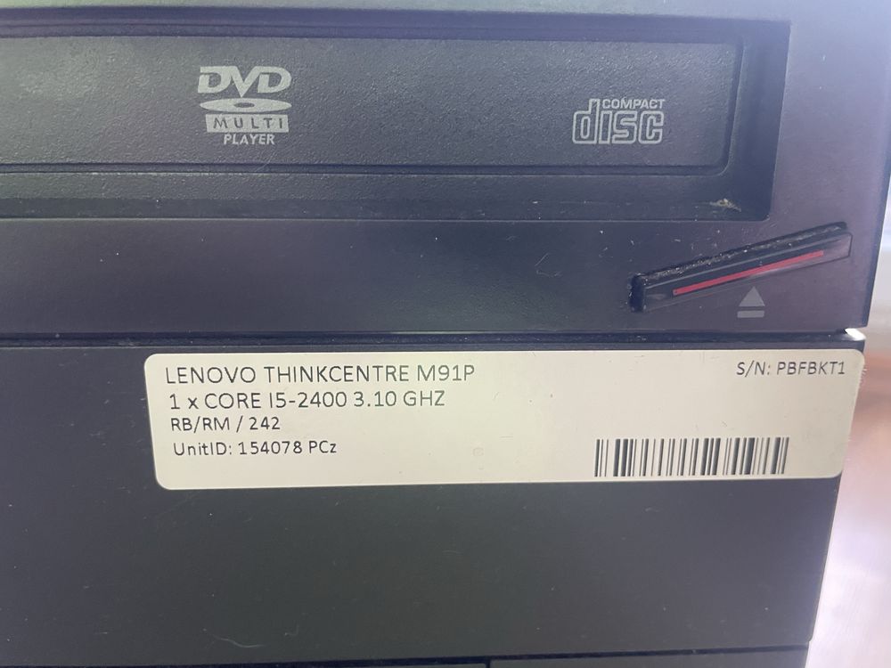 Komputer stacjonarny lenovo thinkcentre