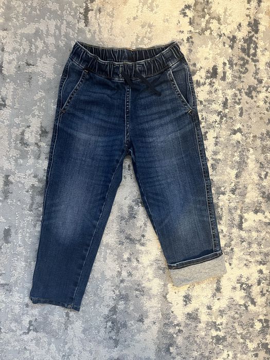 Джинси hm з підкладкою утеплені штани h&m джинсы с подкладкою hm