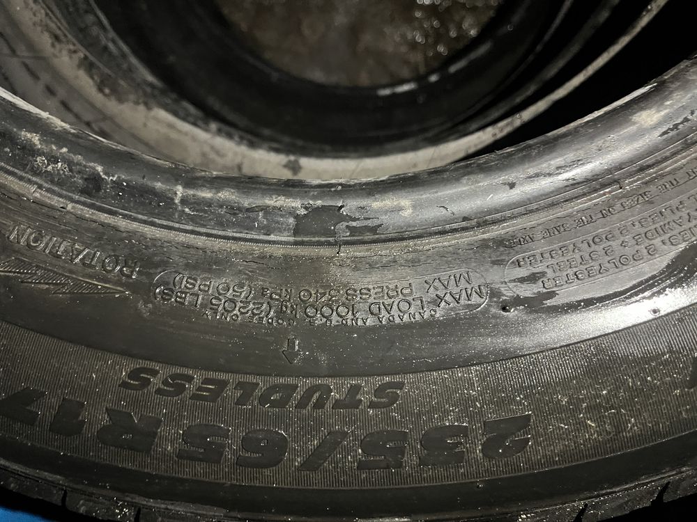 Комплект резини MICHELIN 235/65/R17