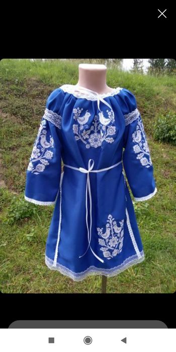 Вишиванка на дівчинку