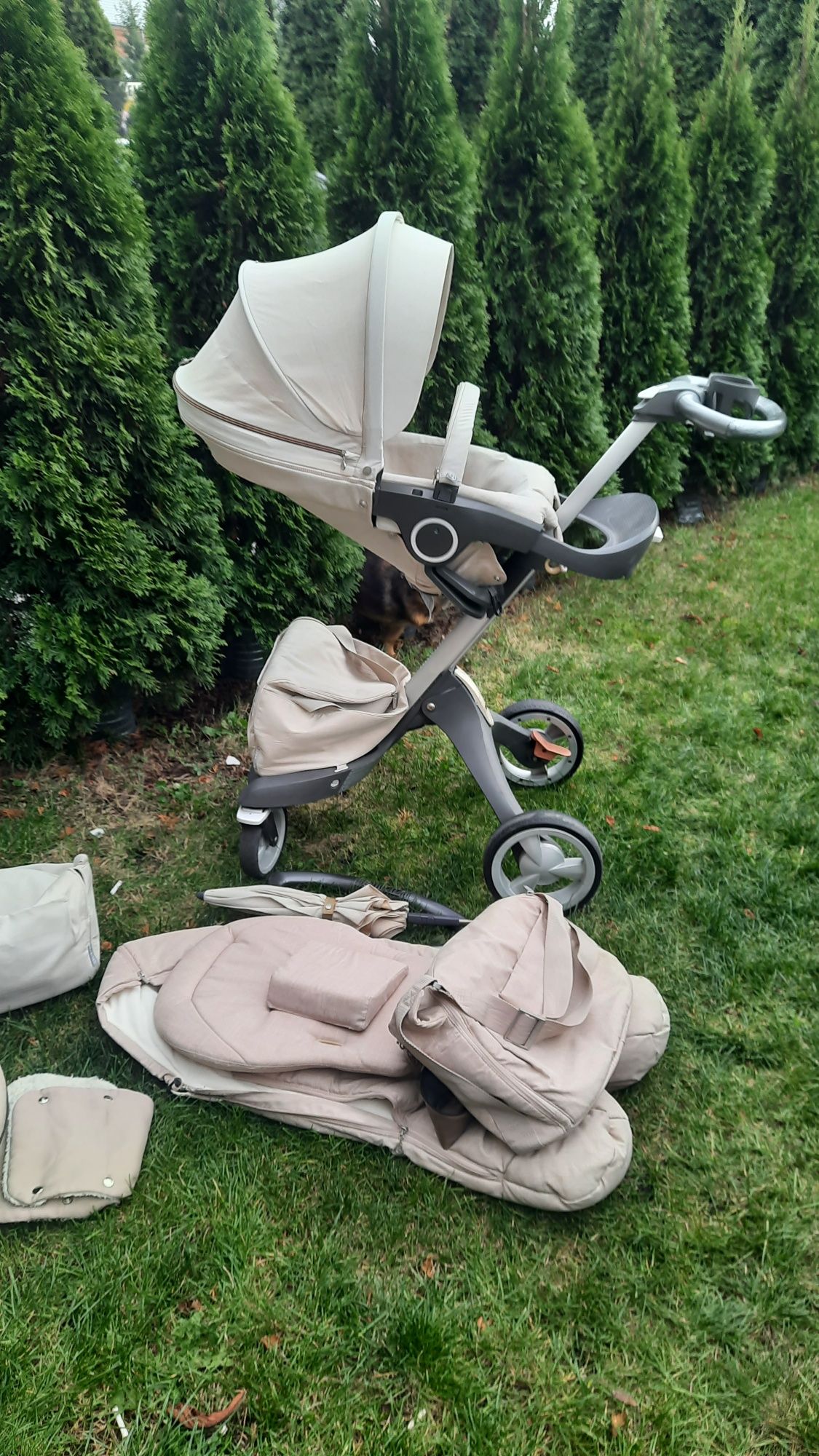 Wózek Stokke xplory v4 beige melange.