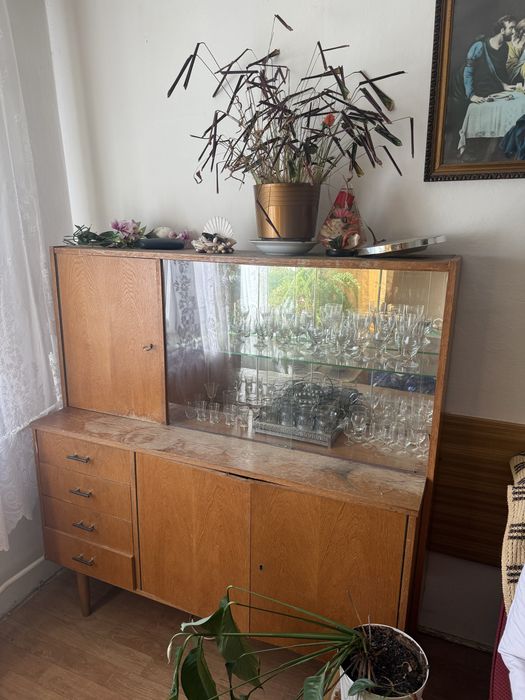 Kredent regał prl vintage do renowacji