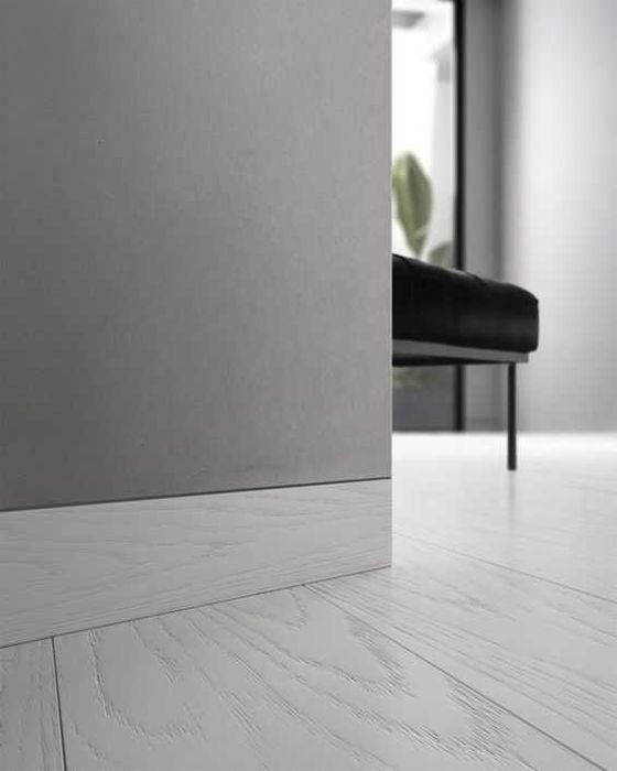 Алюмінієвий плінтус, тіньовий шов, прихований плінтус