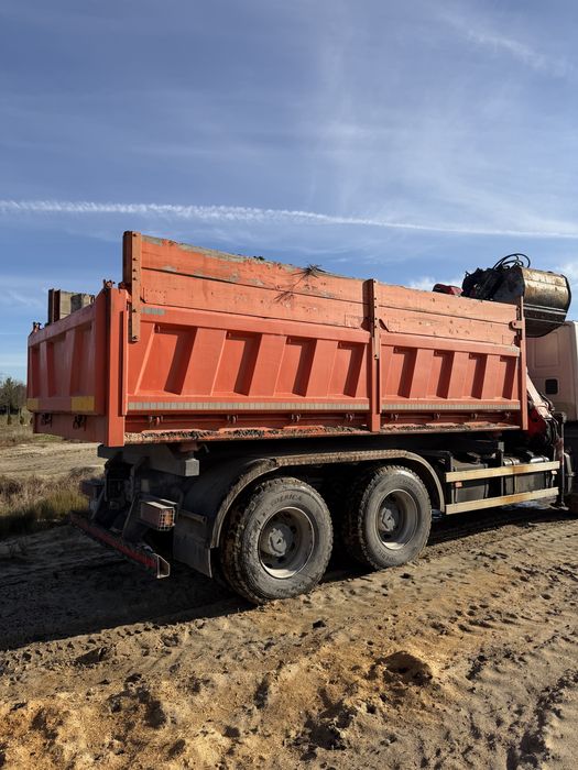 Zabudowa kompletna wywrot 3stronny kiper jak nowa