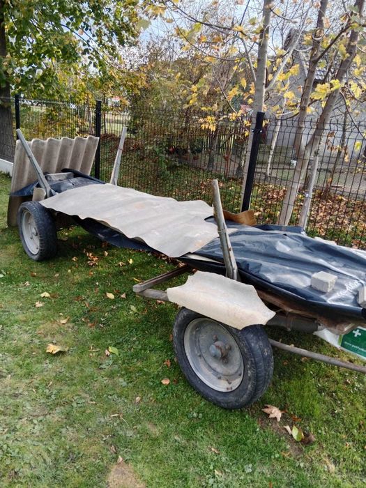 Wóz rolniczy drewniany