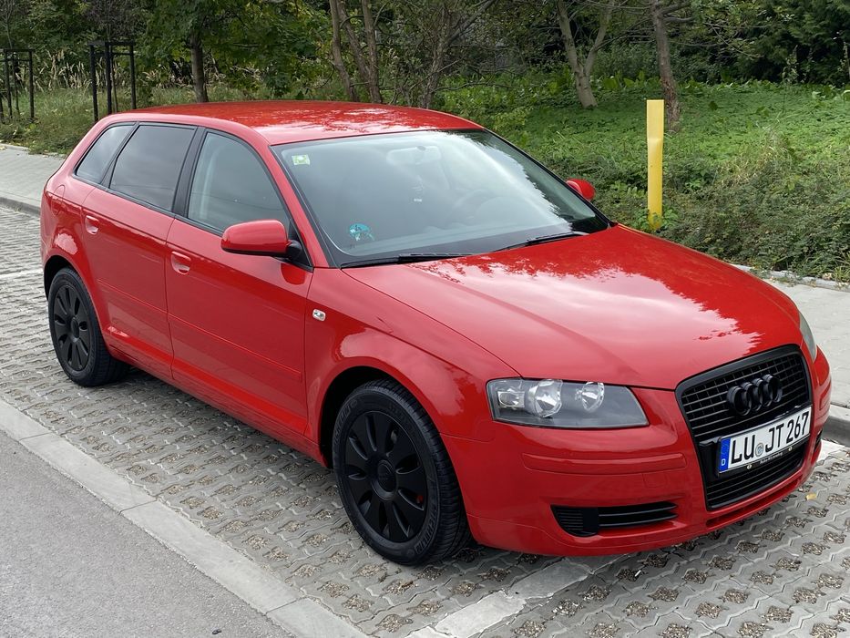 Audi A3 1.9TDi 105km 2006r z Niemiec opłacona nowy rozrząd 240tyś hak