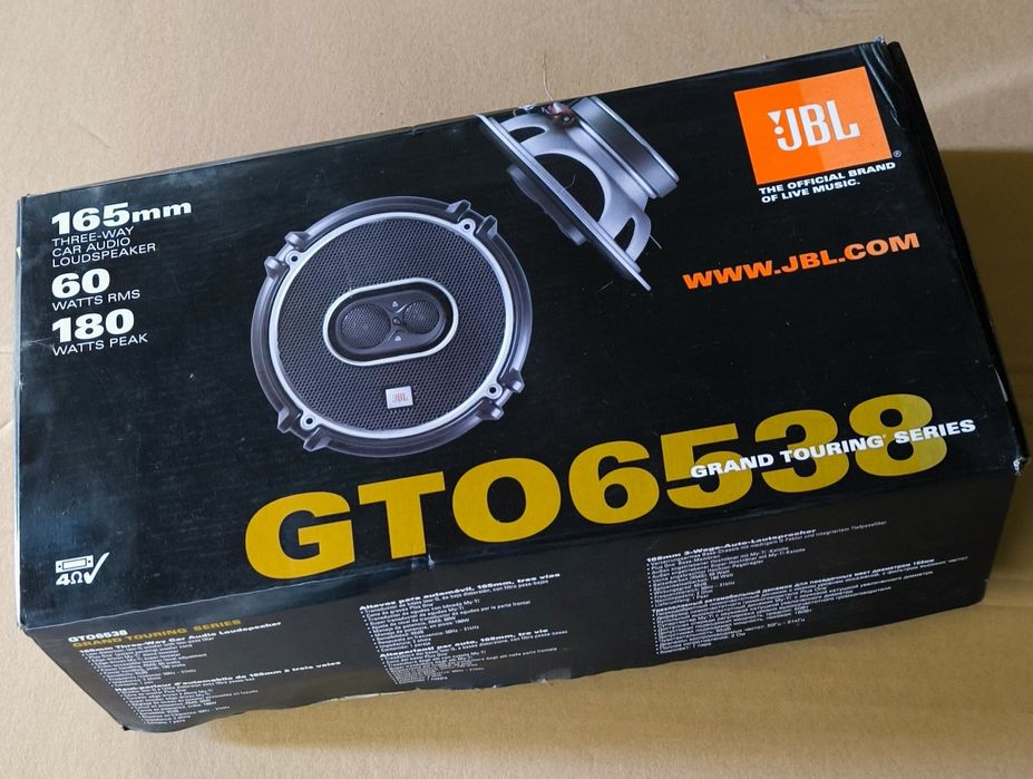 Colunas carro JBL GTO6538
