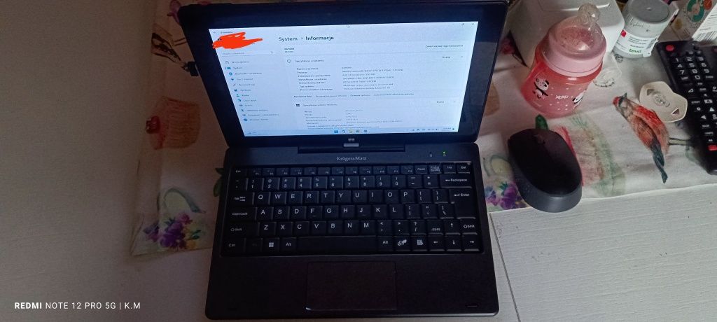 Tablet Laptop 2w1 Jak nowy