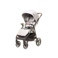 4 BABY Wózek spacerowy Stinger PRO MELANGE LIGHT GREY