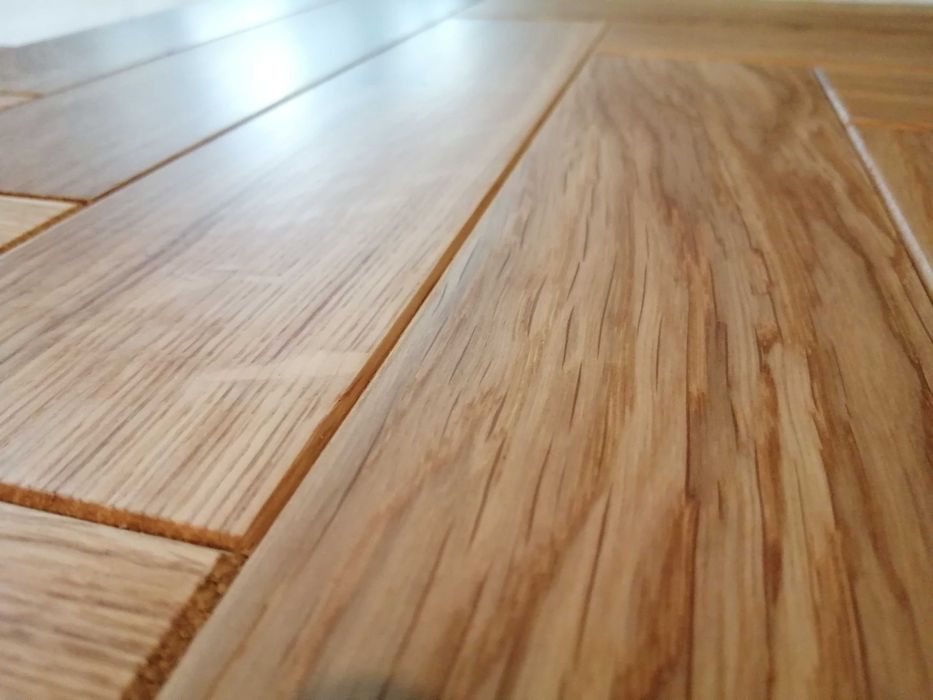 Deska dębowa lita lakierowana 14x110