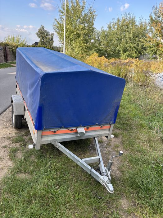Przyczepa lekka DMC 750  , stelaz i plandeka gratis