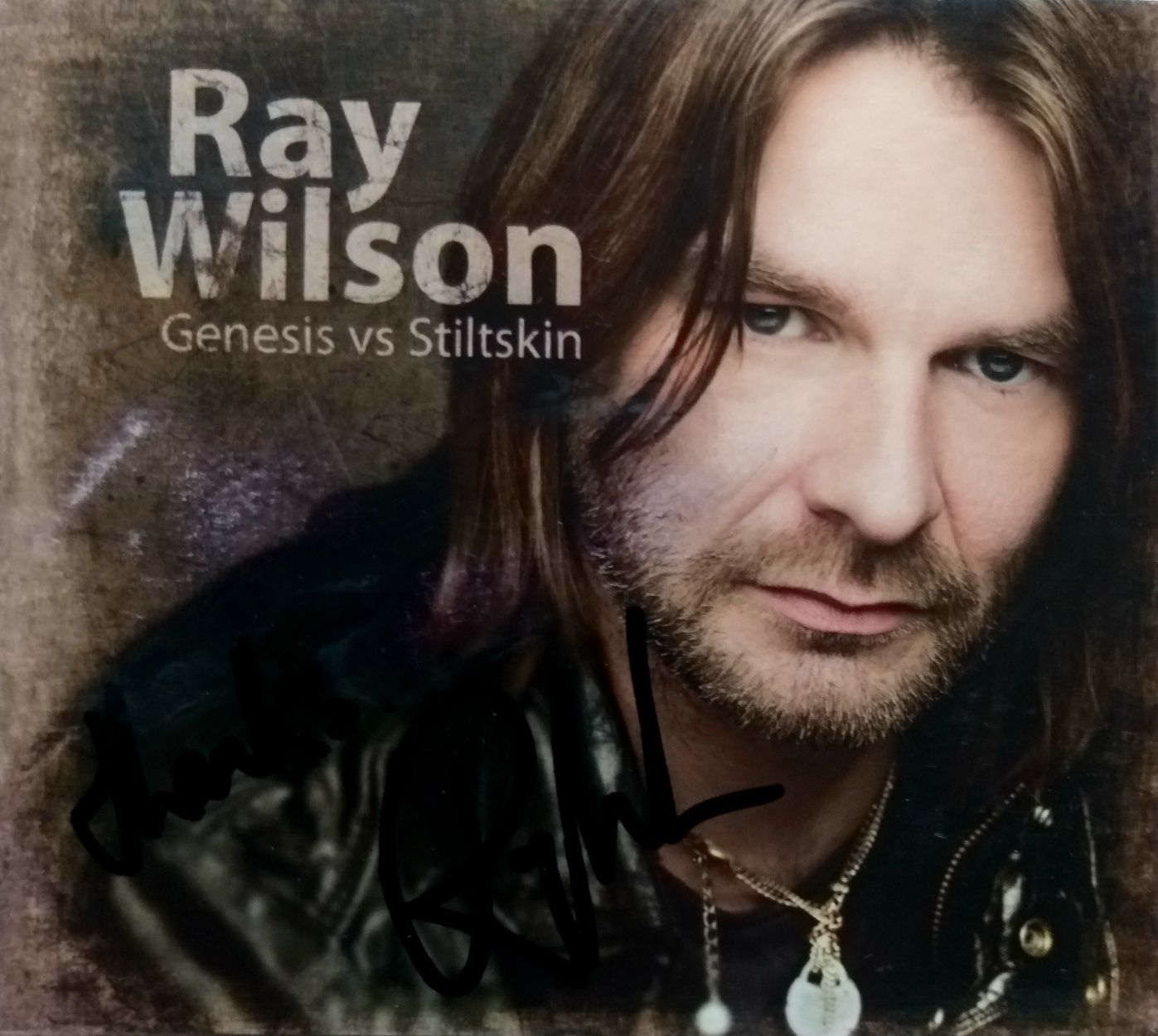Ray Wilson Genesis vs Stiltskin 3CD+DVD Box 2011r Autograf Ray'a
