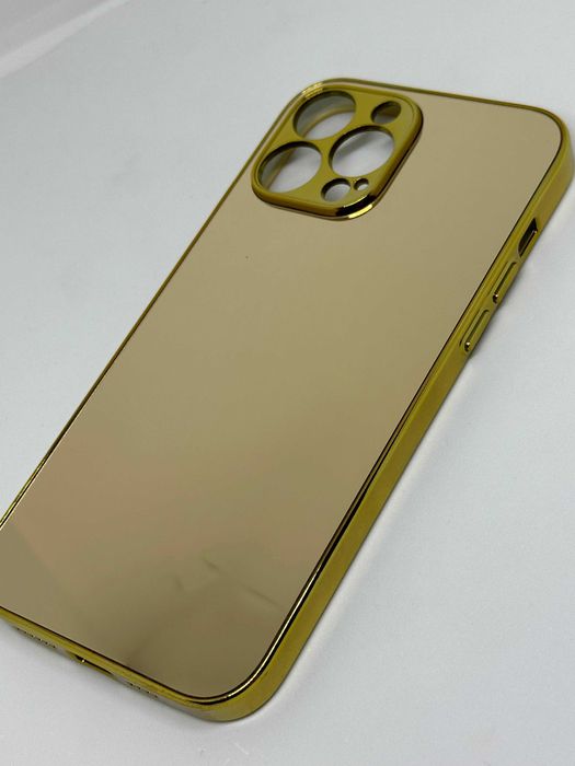 Iphone 13 PRO MAX Etui Case Obudowa Złota Lustrzana kod 2103