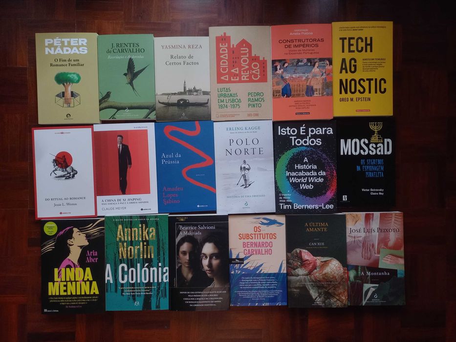 Lote de 144 livros
