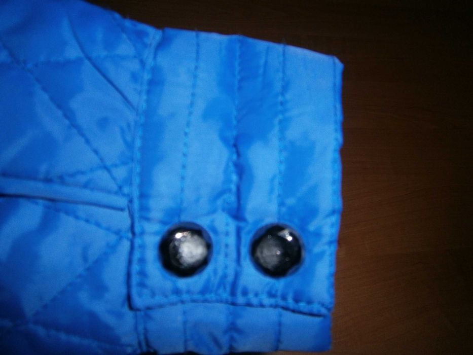 Куртка демисезонная синяя, размер S