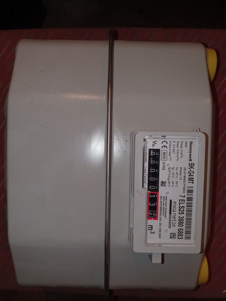 Licznik Honeywell Resideo BK G4(2,5), podwójne gniazdo DN 25