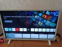 Телевизор LG32 smart белый куплен 18.04.25 в магазине с гарантией