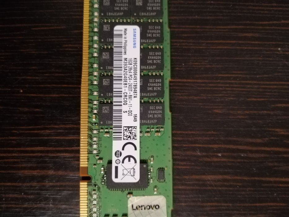 Оперативная Память Samsung DDR4 16GB 2400 ECC REG