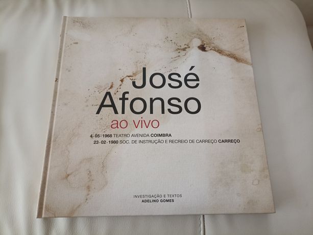 José Afonso ao Vivo Livro+CDs+Vinil