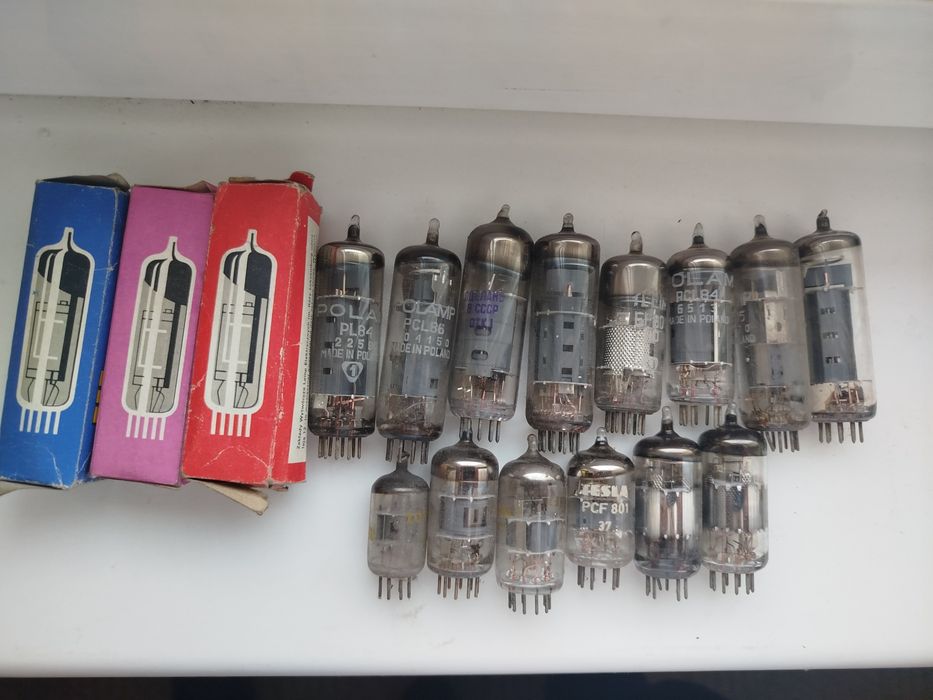 Lampy elektronowe z lat PRL