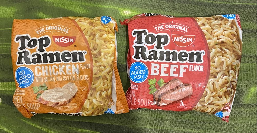 Лапша быстрого приготовления Nissin Top Ramen