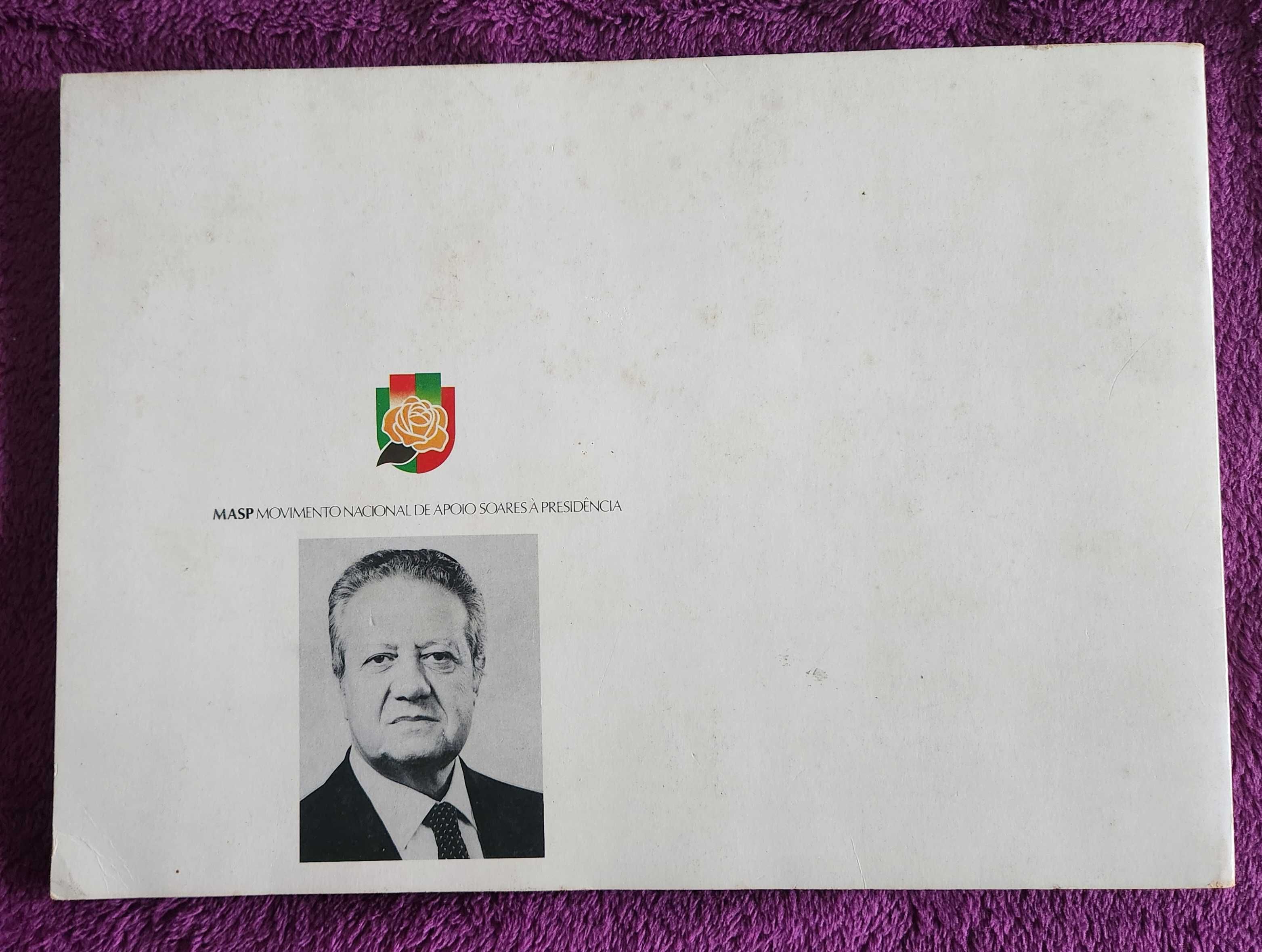 Mário Soares: Um Percurso Político [Brochura apoio à Presidência 1986]