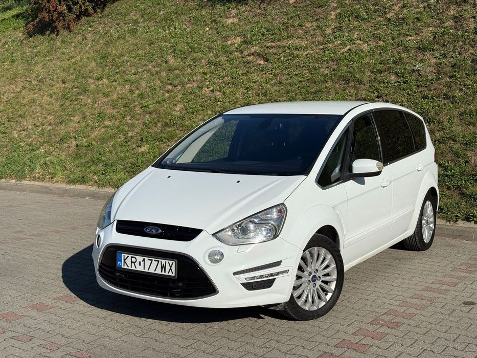 Ford S-Max Pierwszy właściciel, salon PL, 200KM, automat, FA VAT, bezwypadk., hak